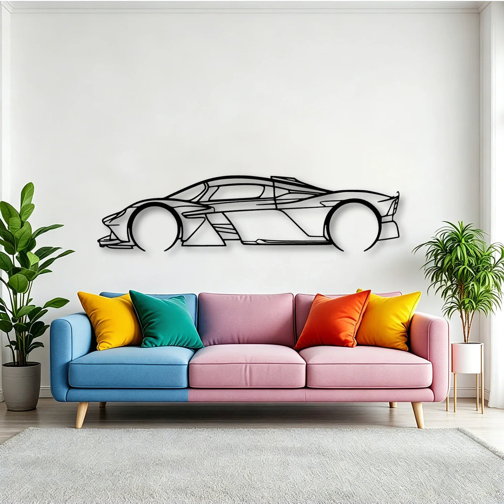 Valkyrie 2022 Classic Silhouette Metal Wall Art - Tinvibe