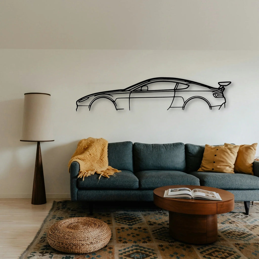 Vantage GT8 Classic Silhouette Metal Wall Art - Tinvibe