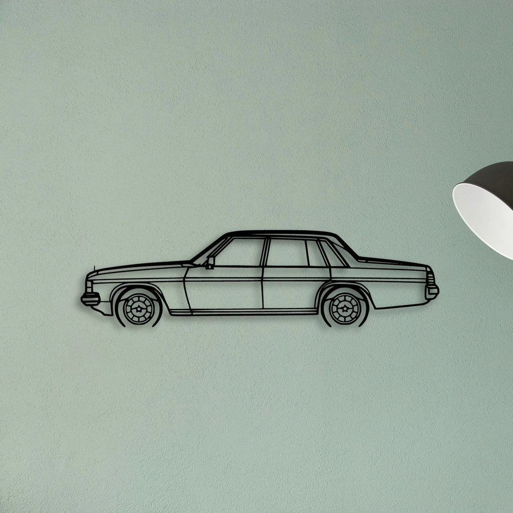 WB Caprice 1981 Classic Silhouette Metal Wall Art - Tinvibe