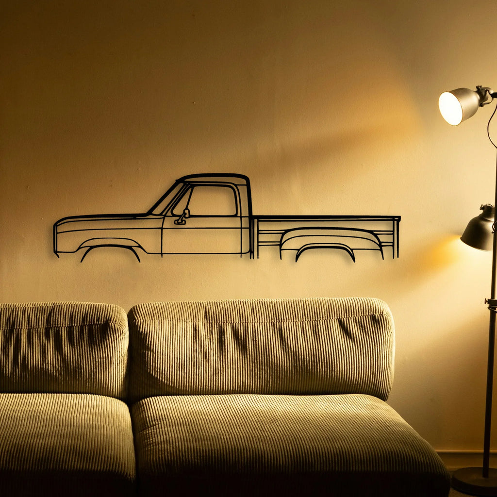 Warlock 1980 Classic Silhouette Metal Wall Art - Tinvibe