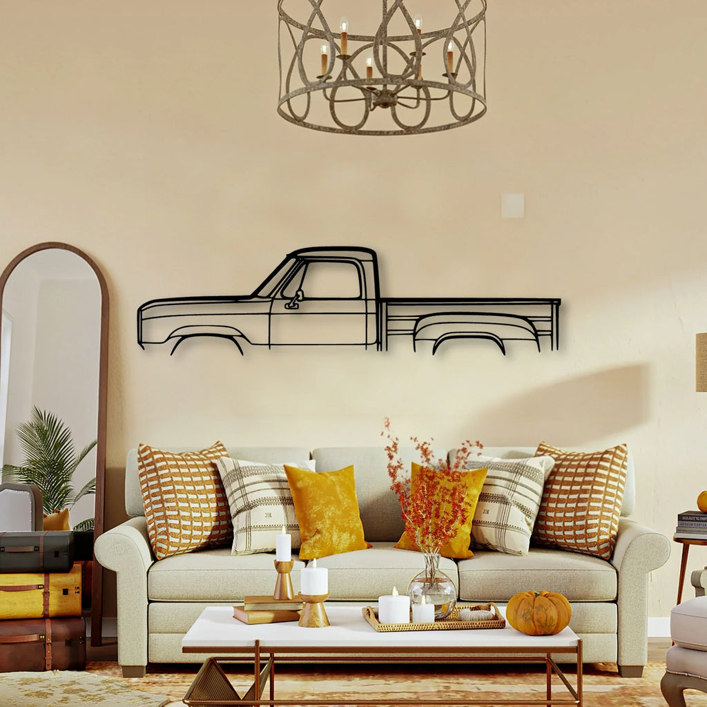 Warlock 1980 Classic Silhouette Metal Wall Art - Tinvibe
