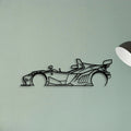 X BOW Classic Silhouette Metal Wall Art - Tinvibe