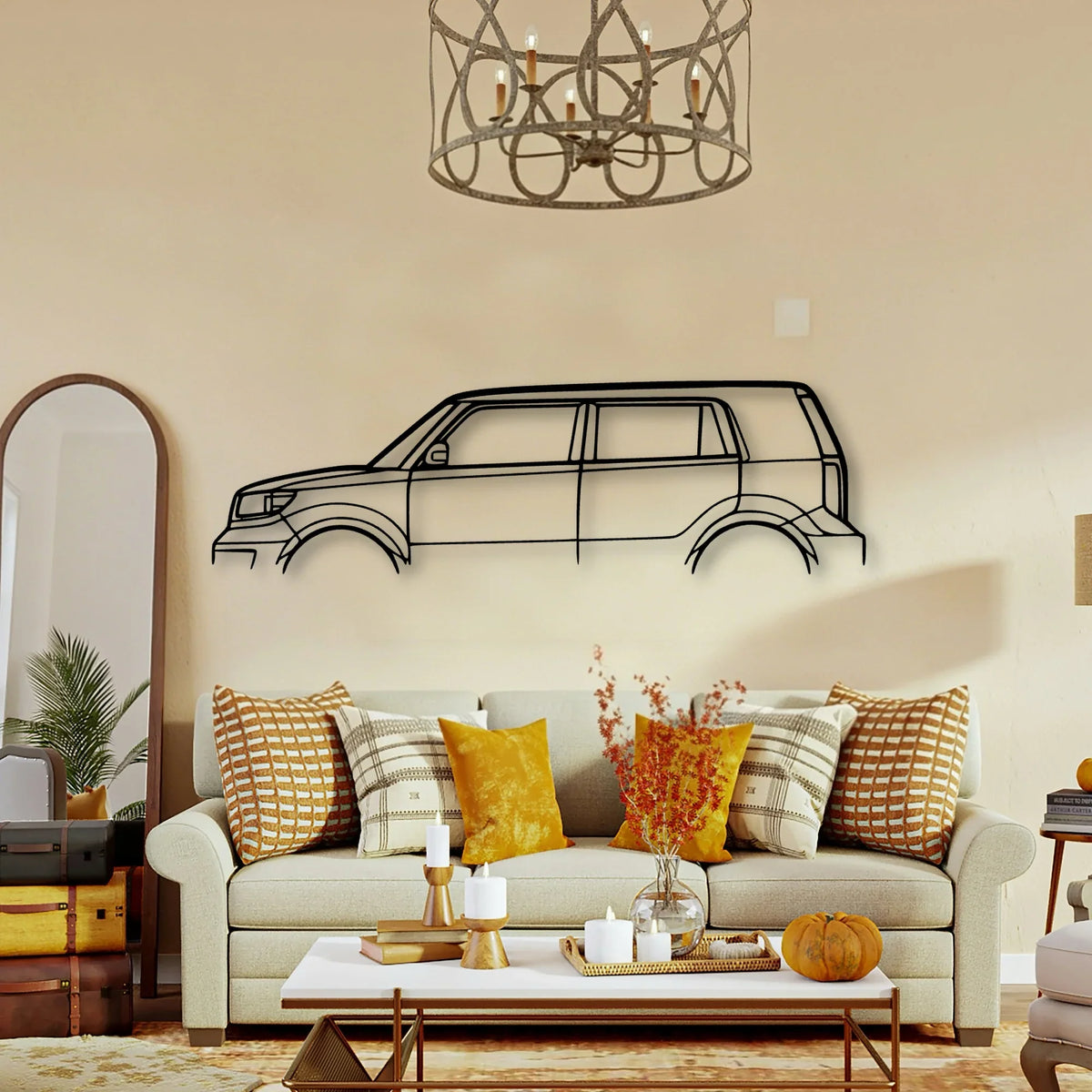 XB 2008 Classic Silhouette Metal Wall Art - Tinvibe
