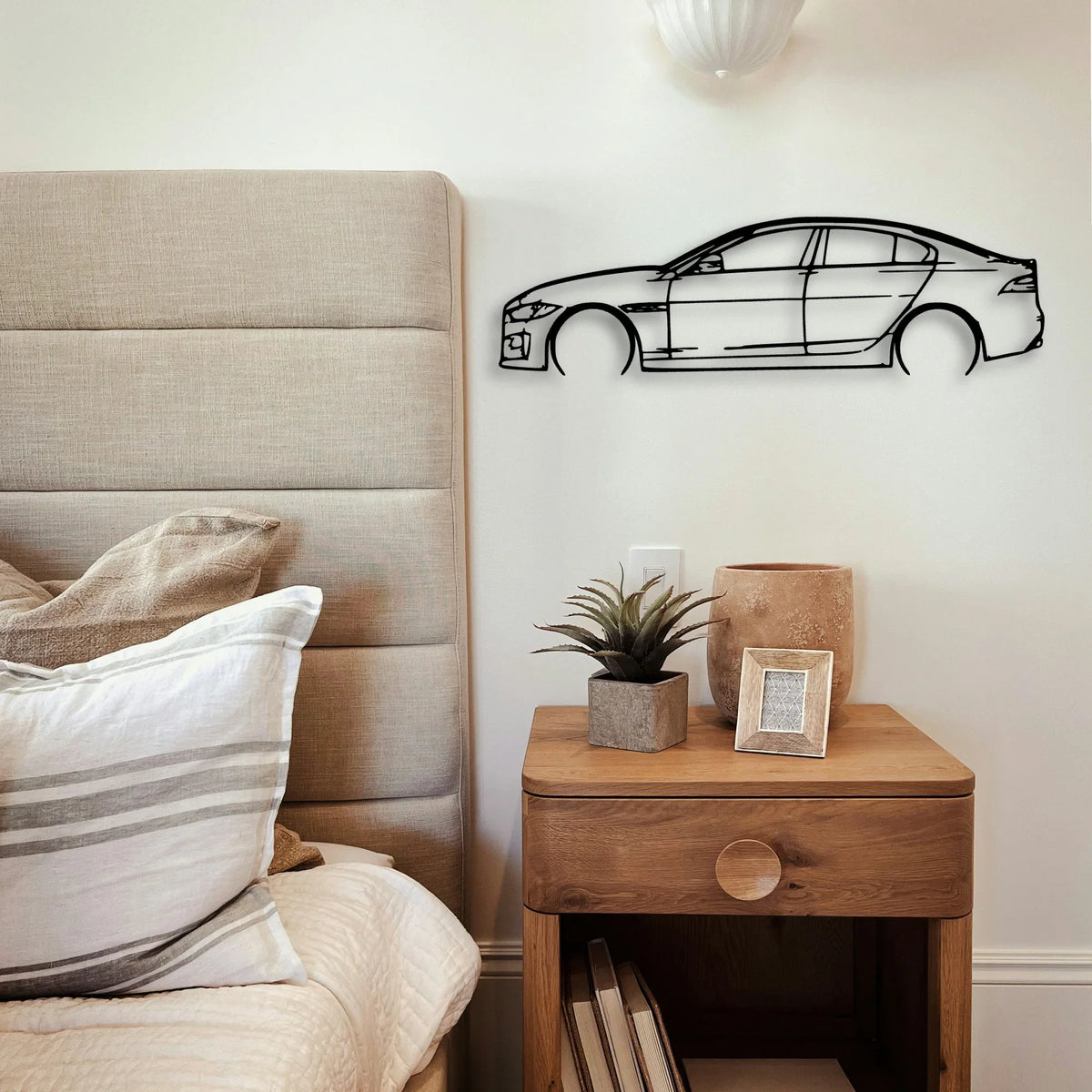 XE 2016 Classic Silhouette Metal Wall Art - Tinvibe