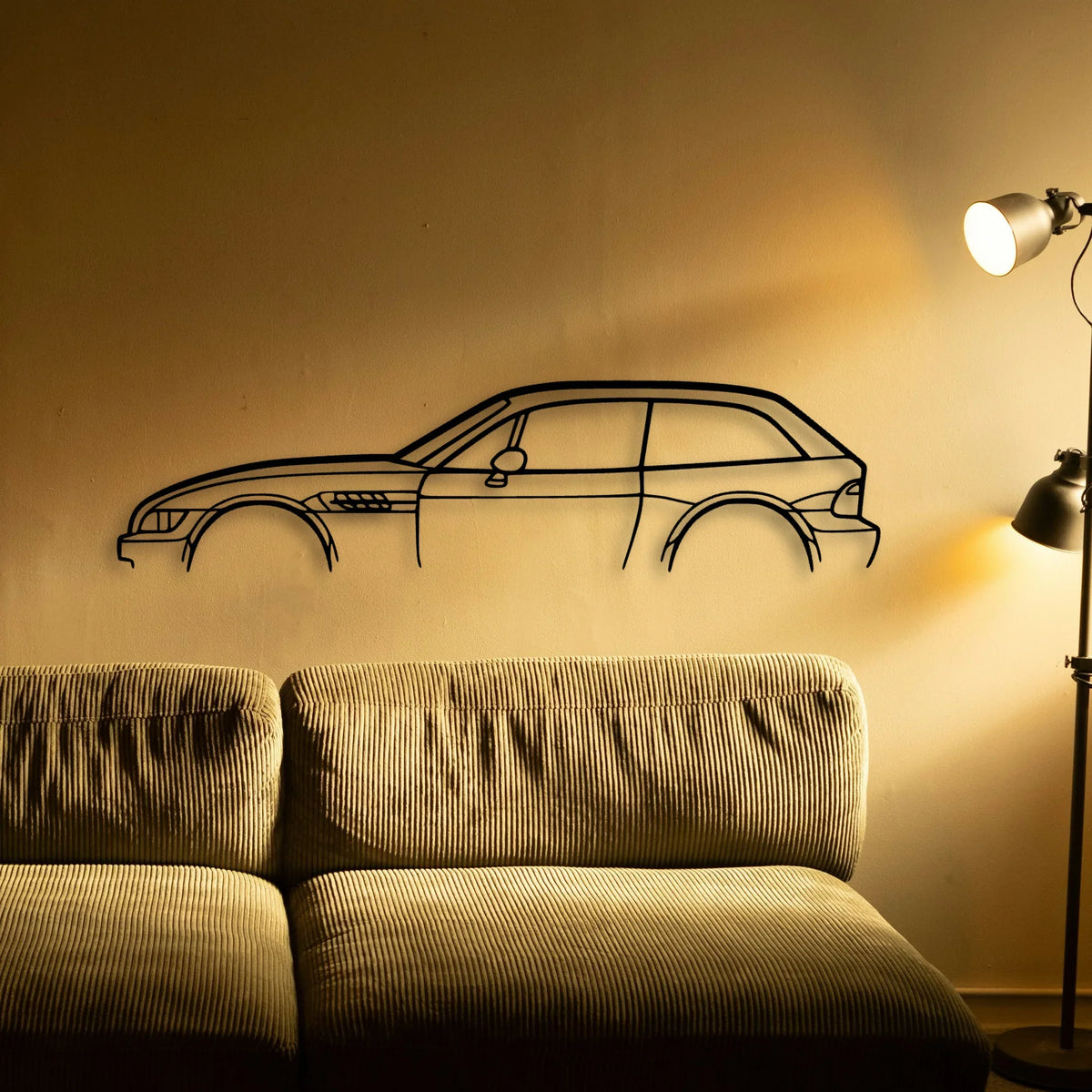 Z3 M Coupe Classic Silhouette Metal Wall Art - Tinvibe