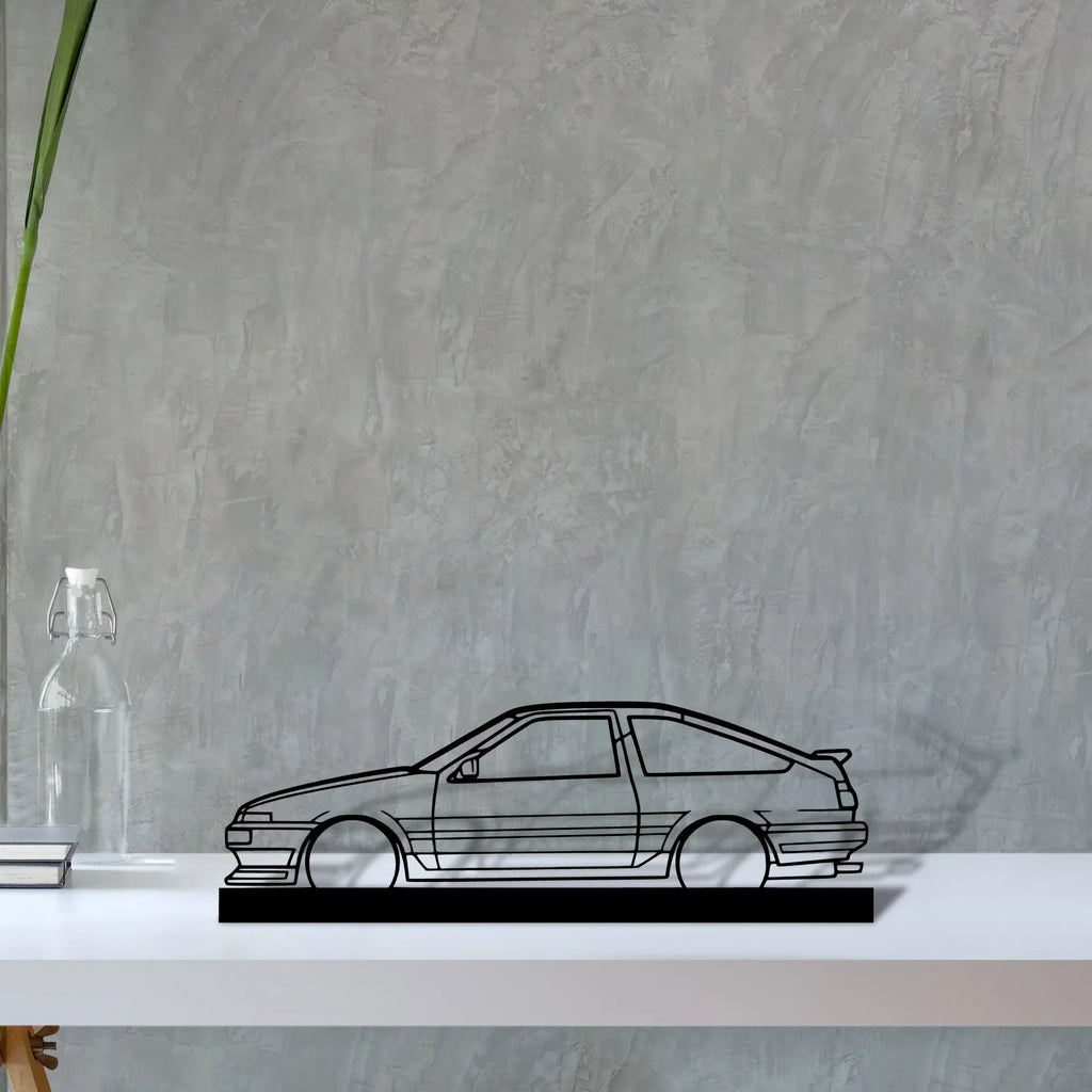 ae86 Silhouette Metal Art Stand - Tinvibe