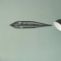 B52 Spirit Classic Aircraft Silhouette Metal Wall Art - Tinvibe
