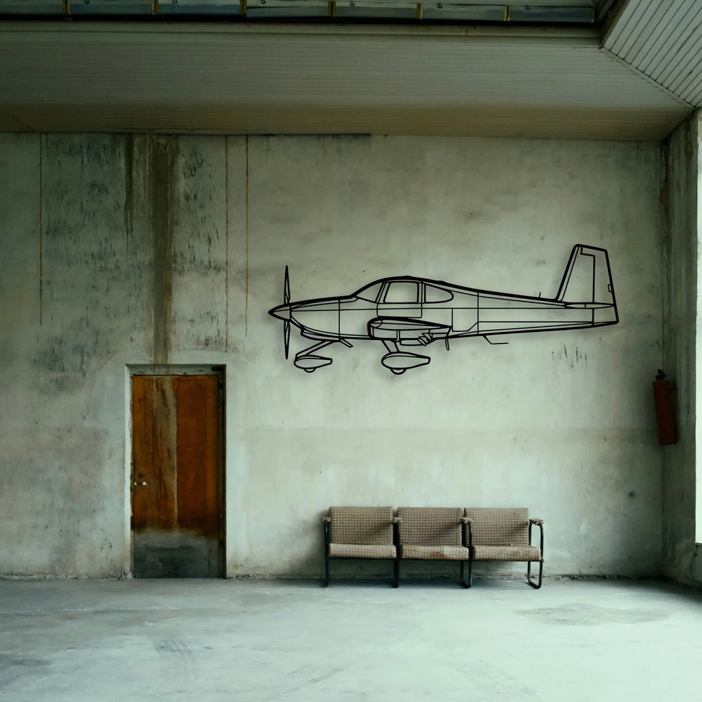 B60 Duke Classic Aircraft Silhouette Metal Wall Art - Tinvibe
