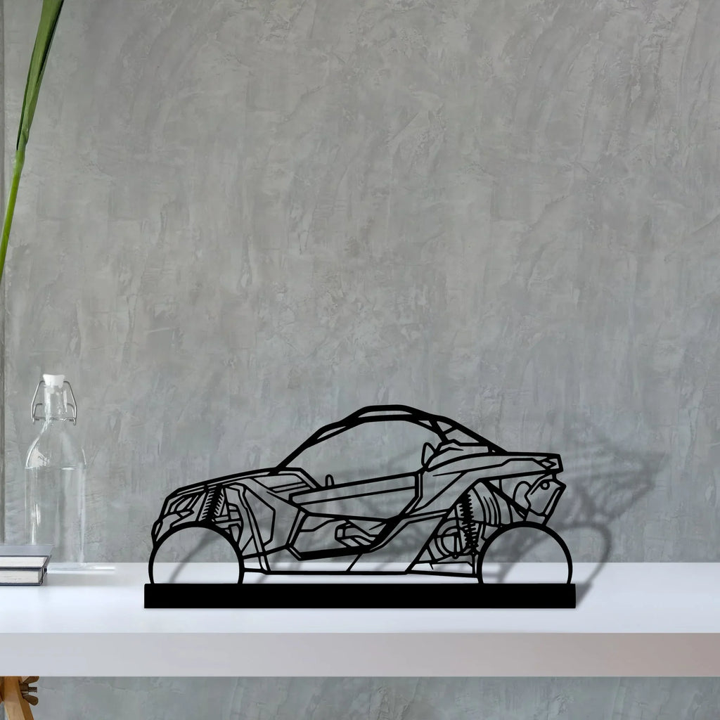 buggy-x3 Silhouette Metal Art Stand - Tinvibe