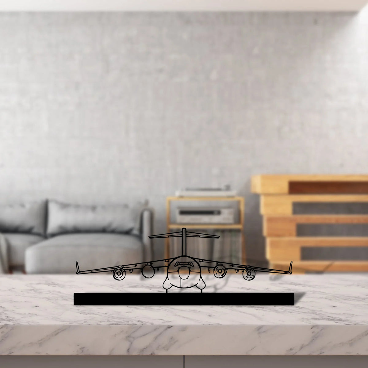 c17 Silhouette Metal Art Stand - Tinvibe