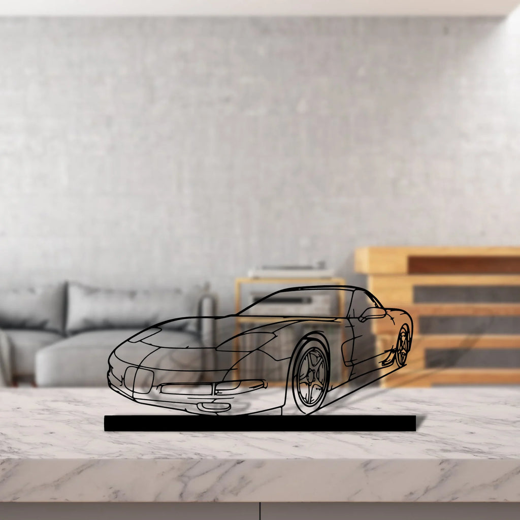 c5-2002 Silhouette Metal Art Stand - Tinvibe