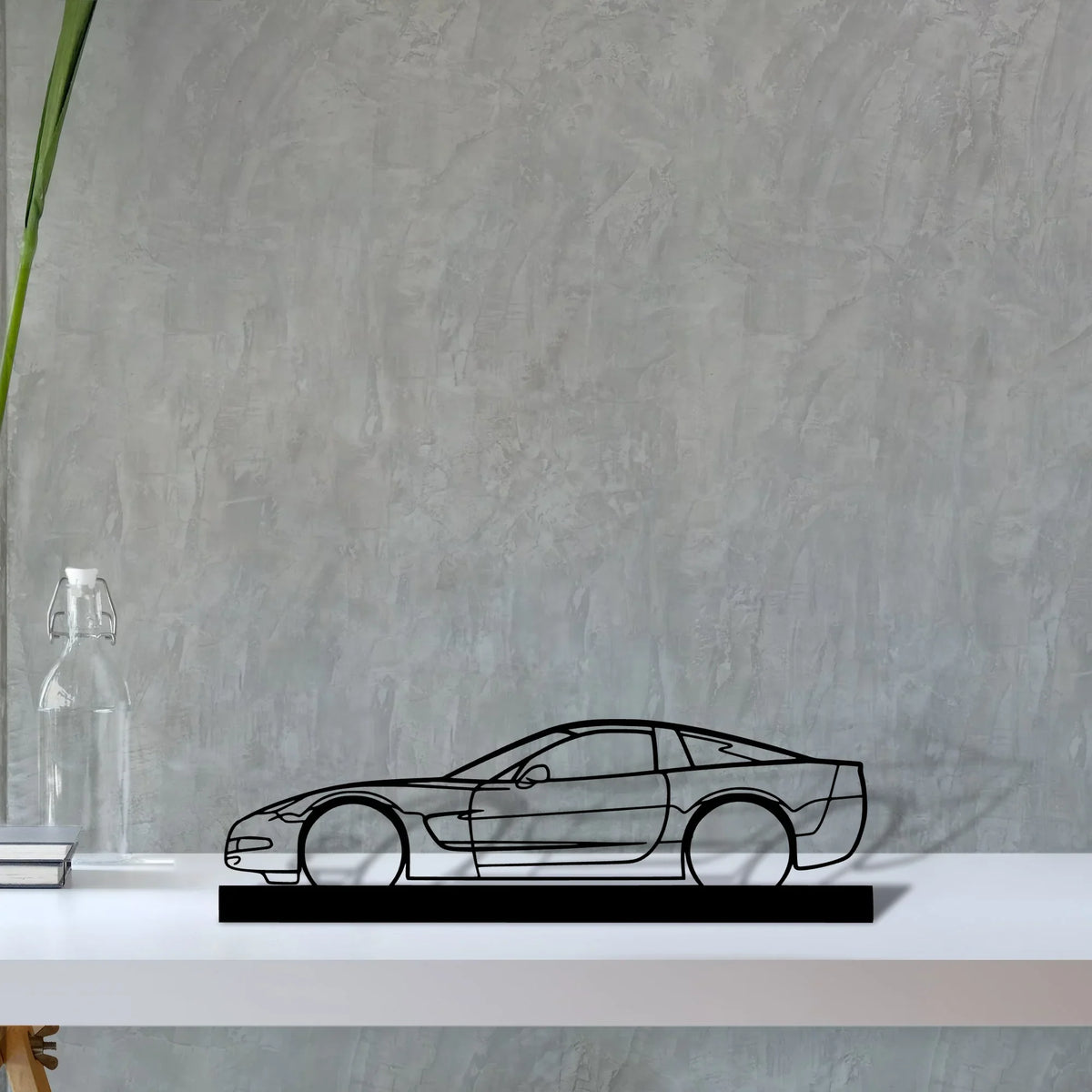 c5 Silhouette Metal Art Stand - Tinvibe