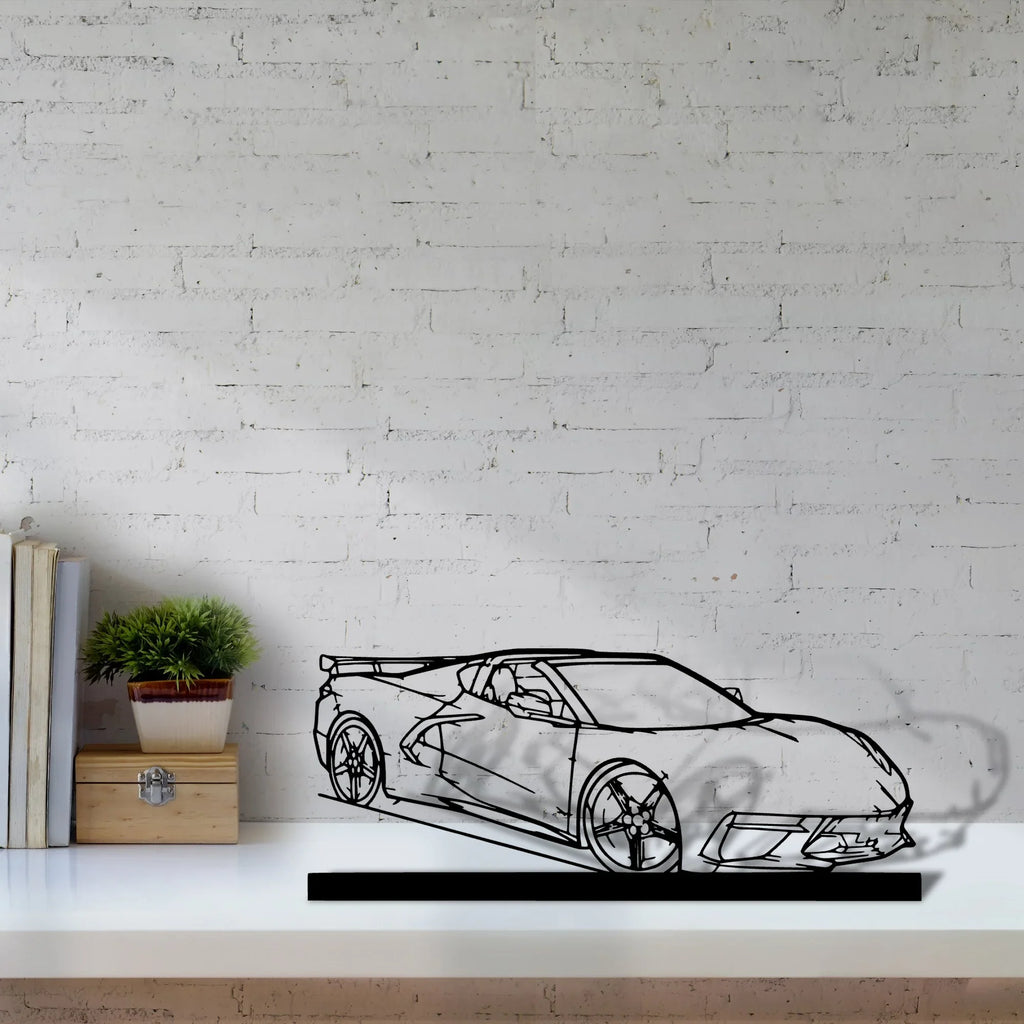 c8-htc-2 Silhouette Metal Art Stand - Tinvibe
