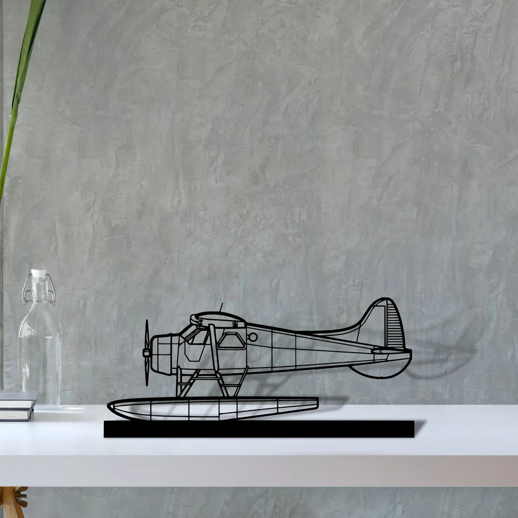 de-havilland-beaver-2 Silhouette Metal Art Stand - Tinvibe