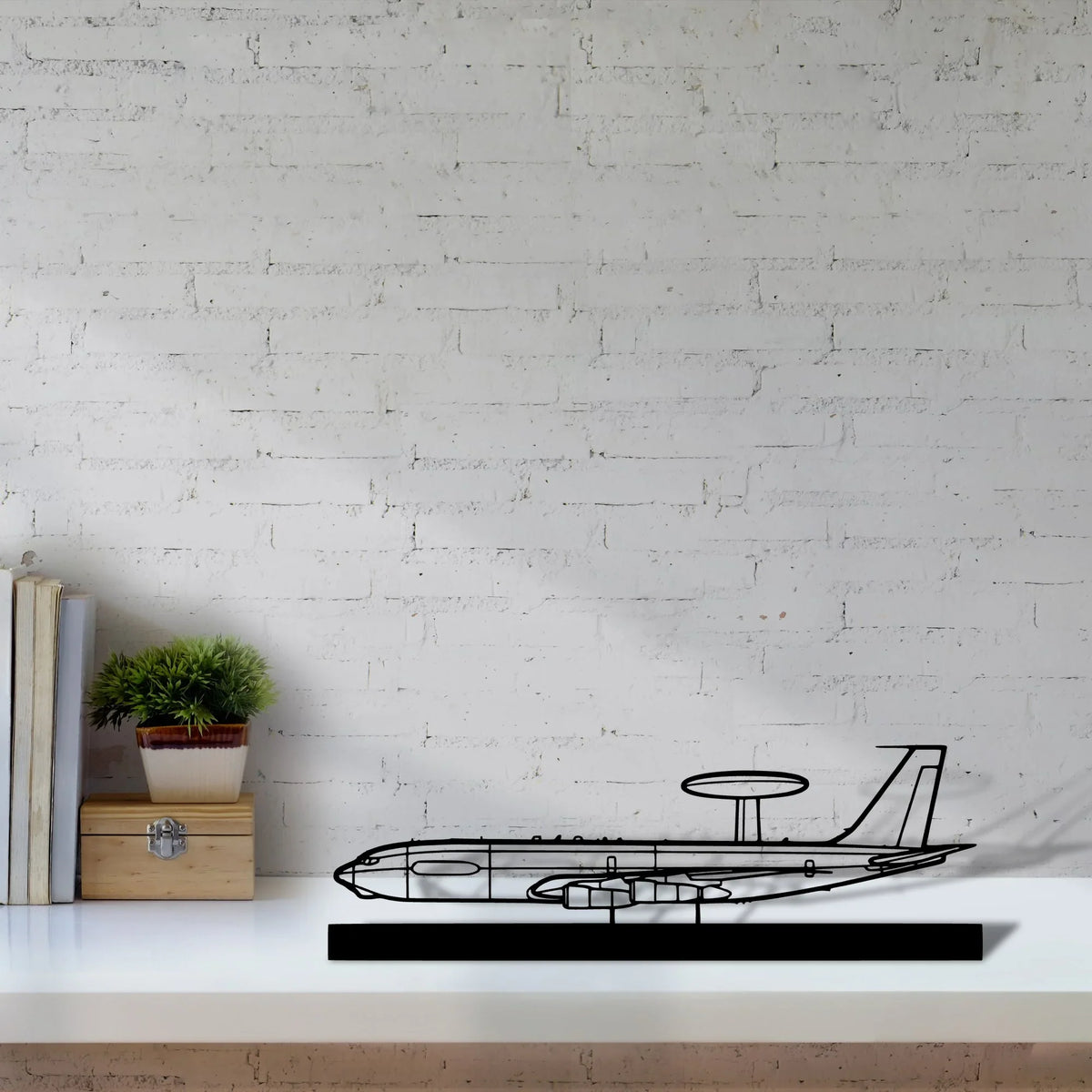 e-3c-sentry-3 Silhouette Metal Art Stand - Tinvibe