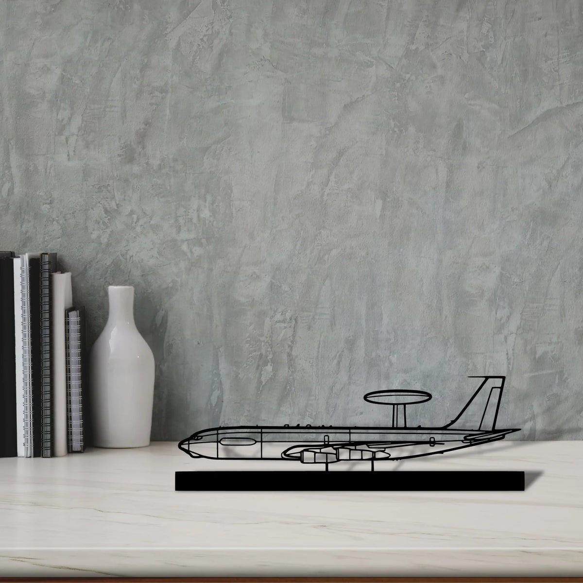 e-3c-sentry-3 Silhouette Metal Art Stand - Tinvibe