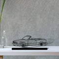 e30-convertible Silhouette Metal Art Stand - Tinvibe