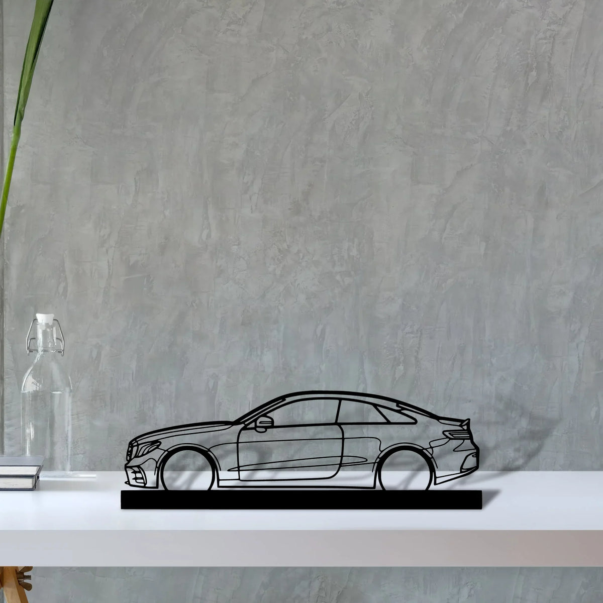 e53-amg-coupe Silhouette Metal Art Stand - Tinvibe