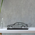 e63-amg Silhouette Metal Art Stand - Tinvibe