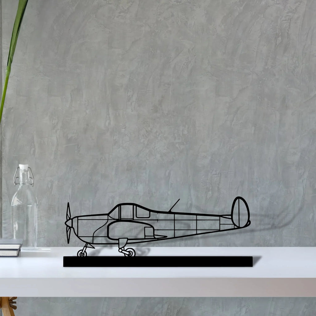 ercoupe-415-c Silhouette Metal Art Stand - Tinvibe