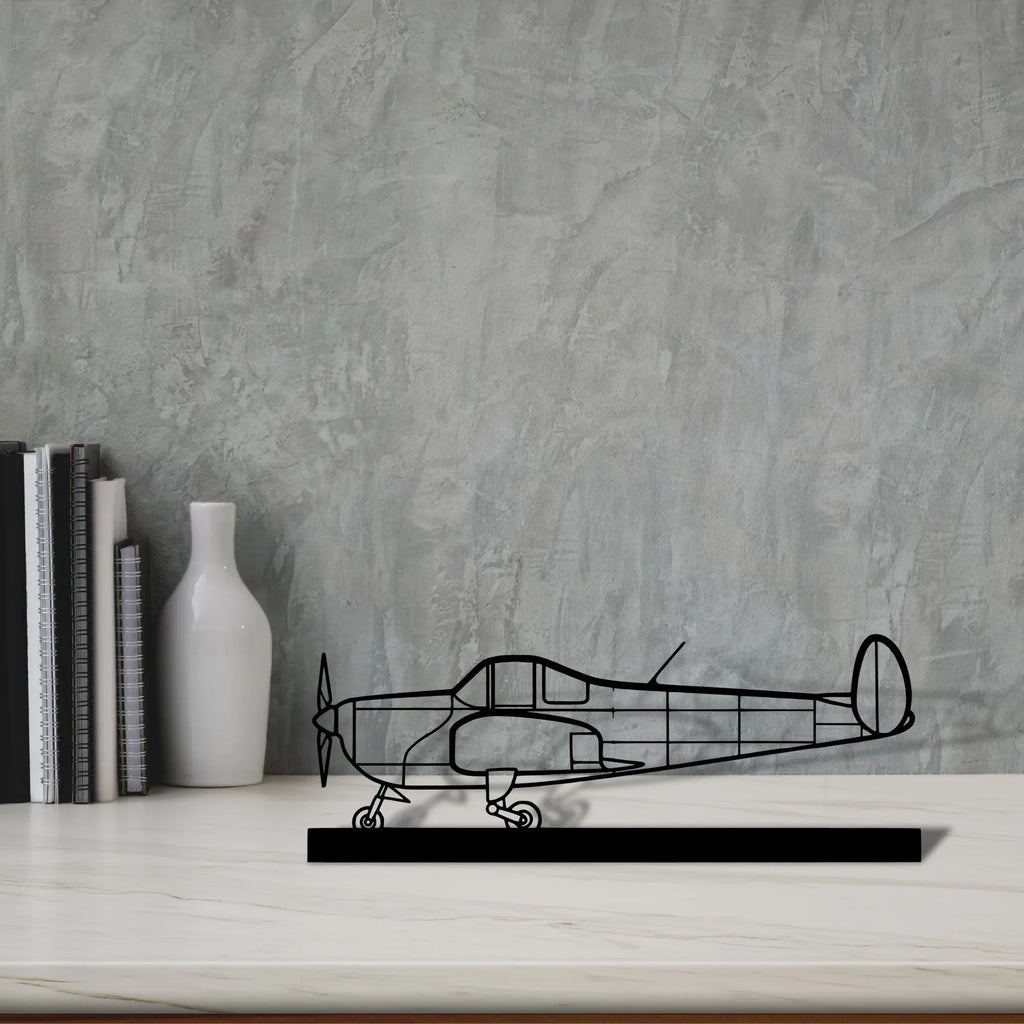 ercoupe-415-c Silhouette Metal Art Stand - Tinvibe
