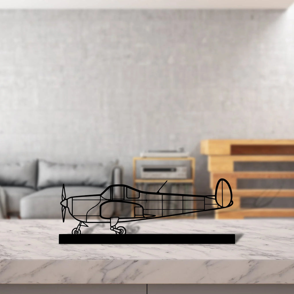 ercoupe-415-c Silhouette Metal Art Stand - Tinvibe