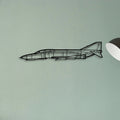 Evolution Classic Aircraft Silhouette Metal Wall Art - Tinvibe