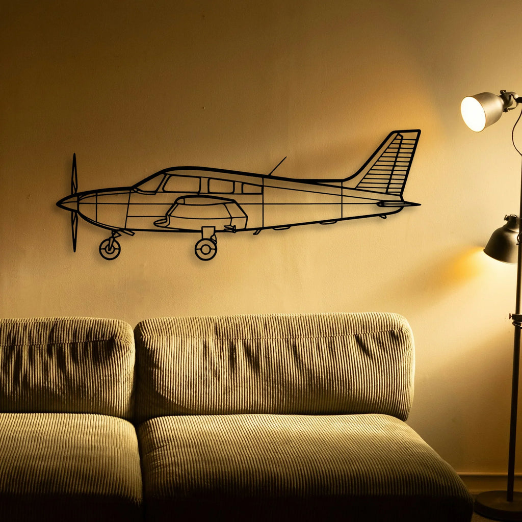 F 111 Aardvark Classic Aircraft Silhouette Metal Wall Art - Tinvibe