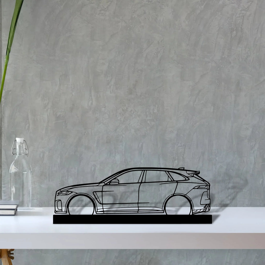 f-pace-svr Silhouette Metal Art Stand - Tinvibe