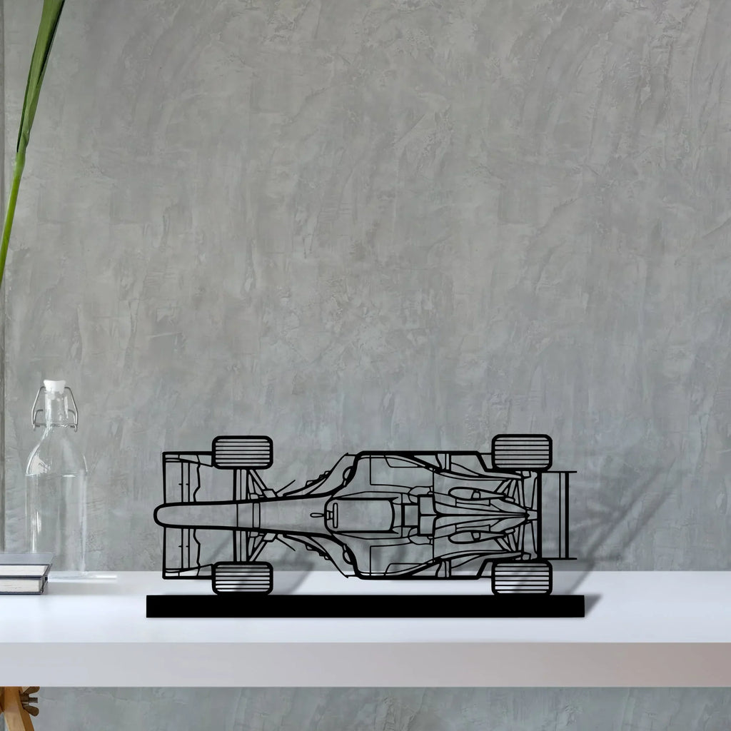 f1-2004 Silhouette Metal Art Stand - Tinvibe