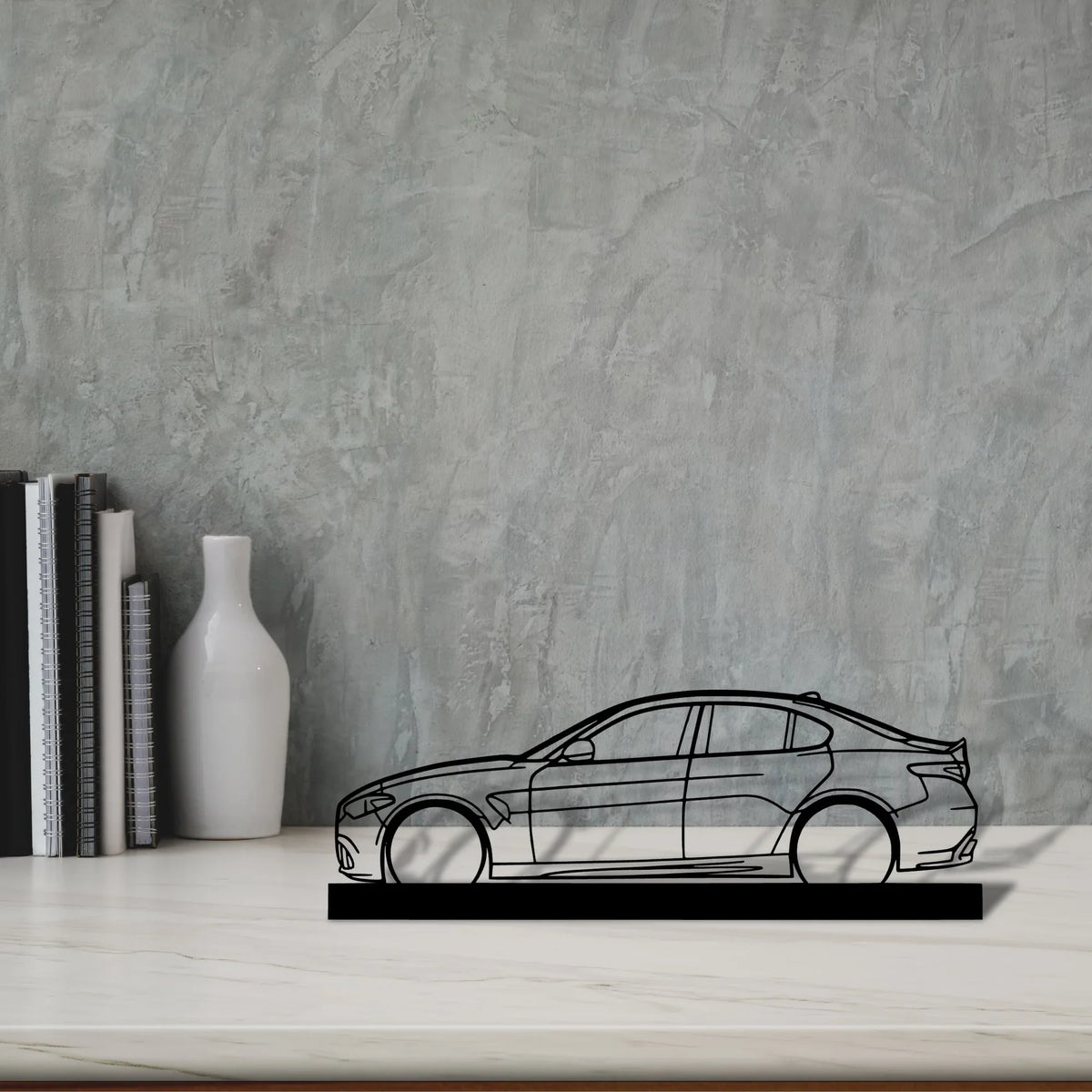 giulia Silhouette Metal Art Stand - Tinvibe