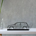 golf-gti-mk4 Silhouette Metal Art Stand - Tinvibe
