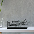 harvard-2 Silhouette Metal Art Stand - Tinvibe