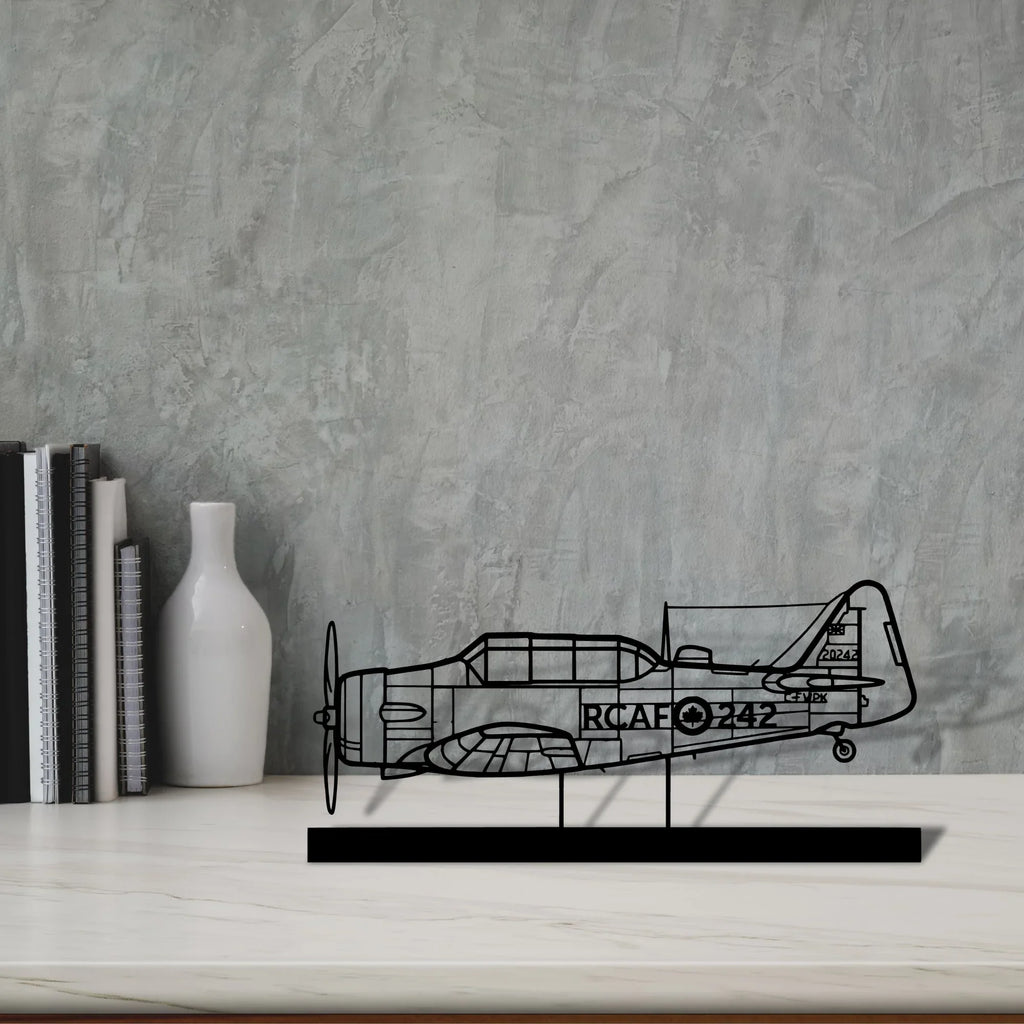 harvard Silhouette Metal Art Stand - Tinvibe