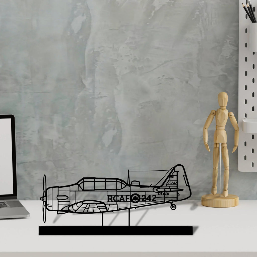 harvard Silhouette Metal Art Stand - Tinvibe