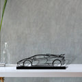 huracan-sto Silhouette Metal Art Stand - Tinvibe
