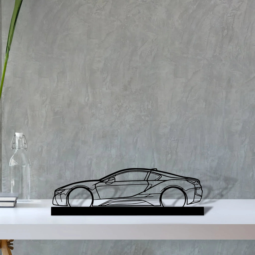 i8 Silhouette Metal Art Stand - Tinvibe