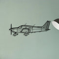 M20K Classic Aircraft Silhouette Metal Wall Art - Tinvibe