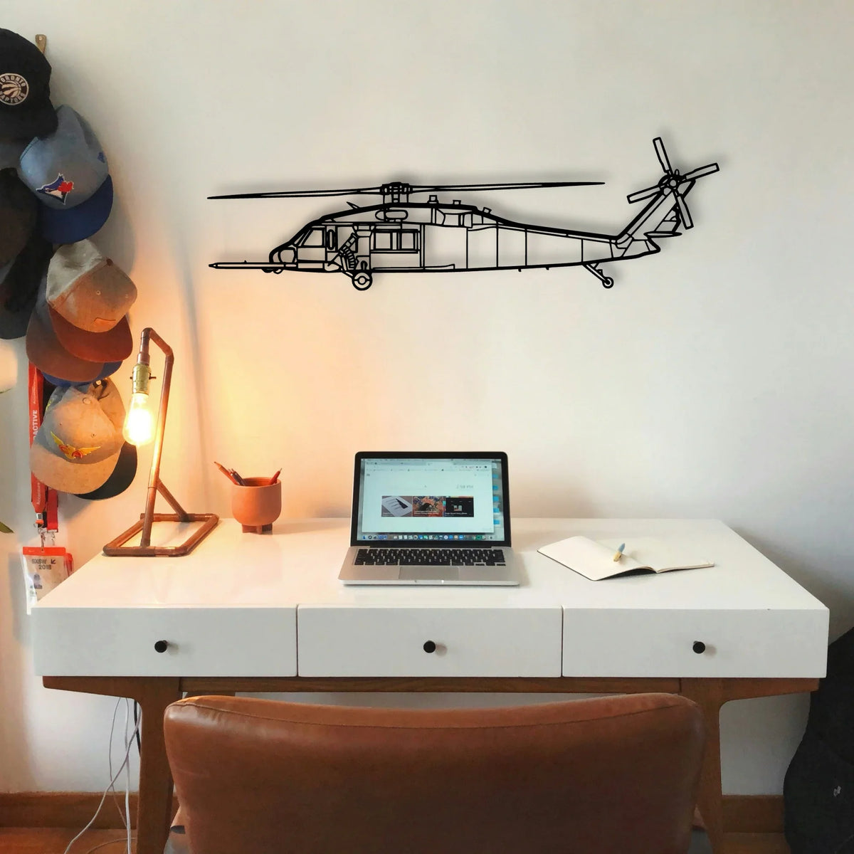 Model 18 Classic Aircraft Silhouette Metal Wall Art - Tinvibe