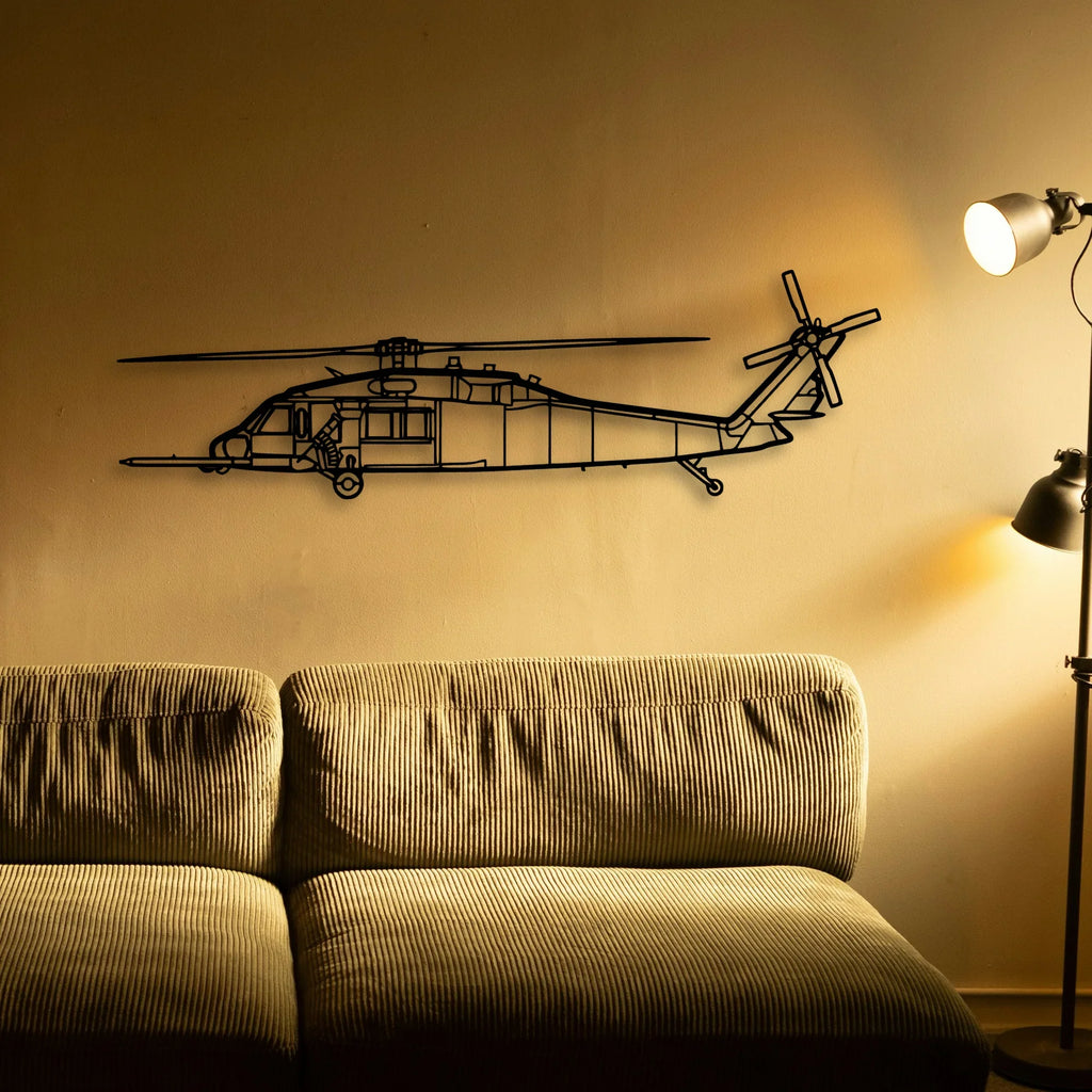 Model 18 Classic Aircraft Silhouette Metal Wall Art - Tinvibe