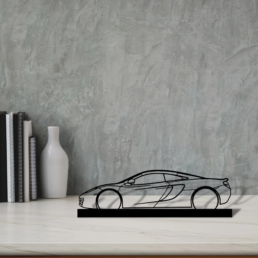 mp4-12c Silhouette Metal Art Stand - Tinvibe