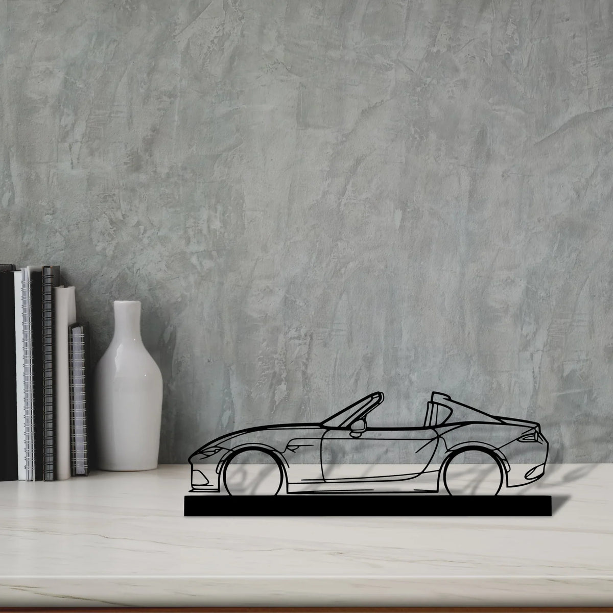 mx-5-rf Silhouette Metal Art Stand - Tinvibe