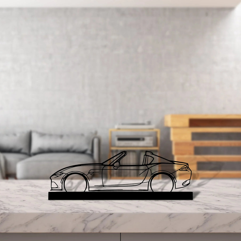 mx-5-rf Silhouette Metal Art Stand - Tinvibe