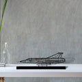 rf-35-draken Silhouette Metal Art Stand - Tinvibe