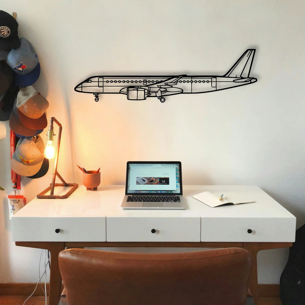 S 211 Classic Aircraft Silhouette Metal Wall Art - Tinvibe