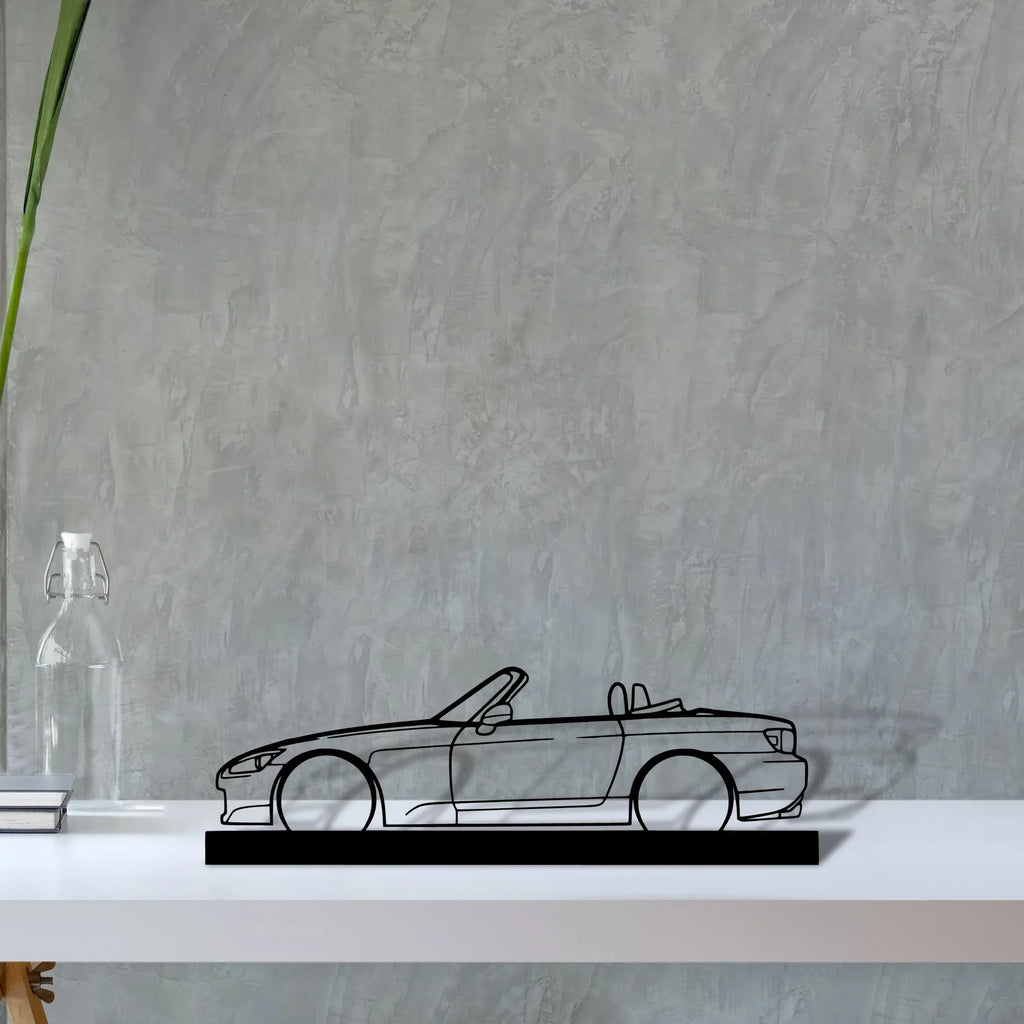 s2000 Silhouette Metal Art Stand - Tinvibe