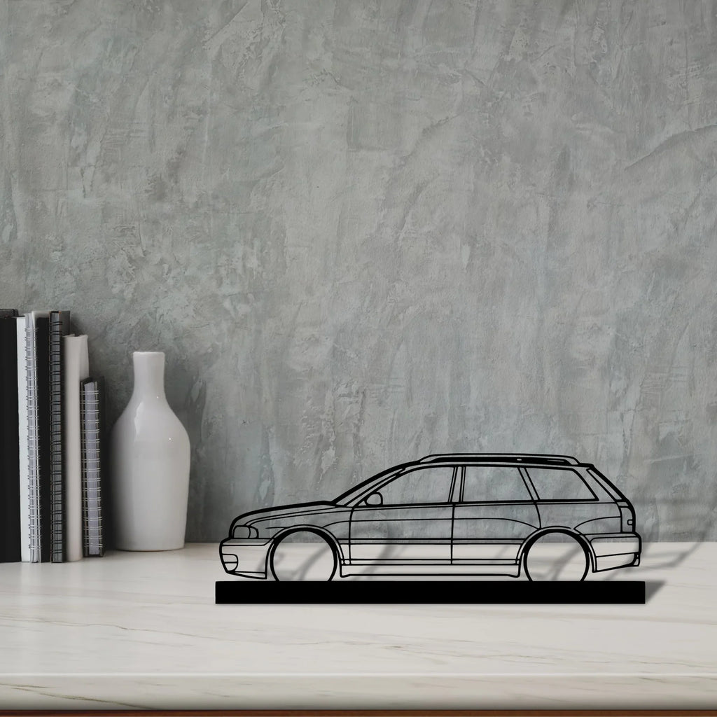 s4-avant-b5 Silhouette Metal Art Stand - Tinvibe