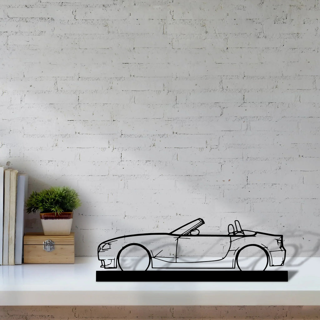 z4m-roadster-e85 Silhouette Metal Art Stand - Tinvibe